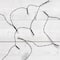 20ct. Warm White LED Wide Angle Christmas String Lights with Green Wire